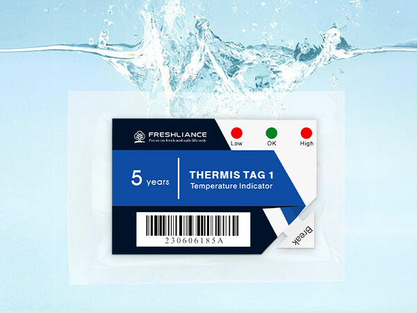 Thermis Tag 1 مؤشر درجة الحرارة والوقت