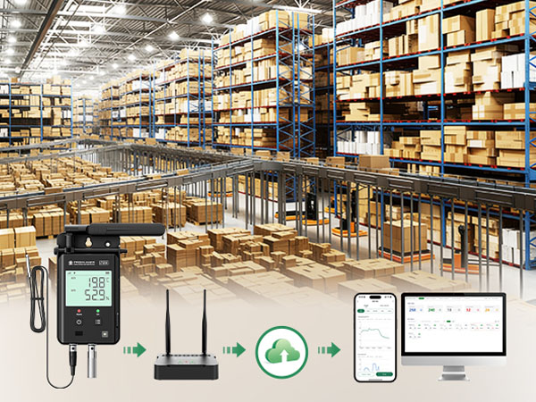 LT200 موديل LoRa – مسجل بيانات بيئي لاسلكي في الوقت الفعلي للمنشآت الكبيرة يعتمد على تقنية 