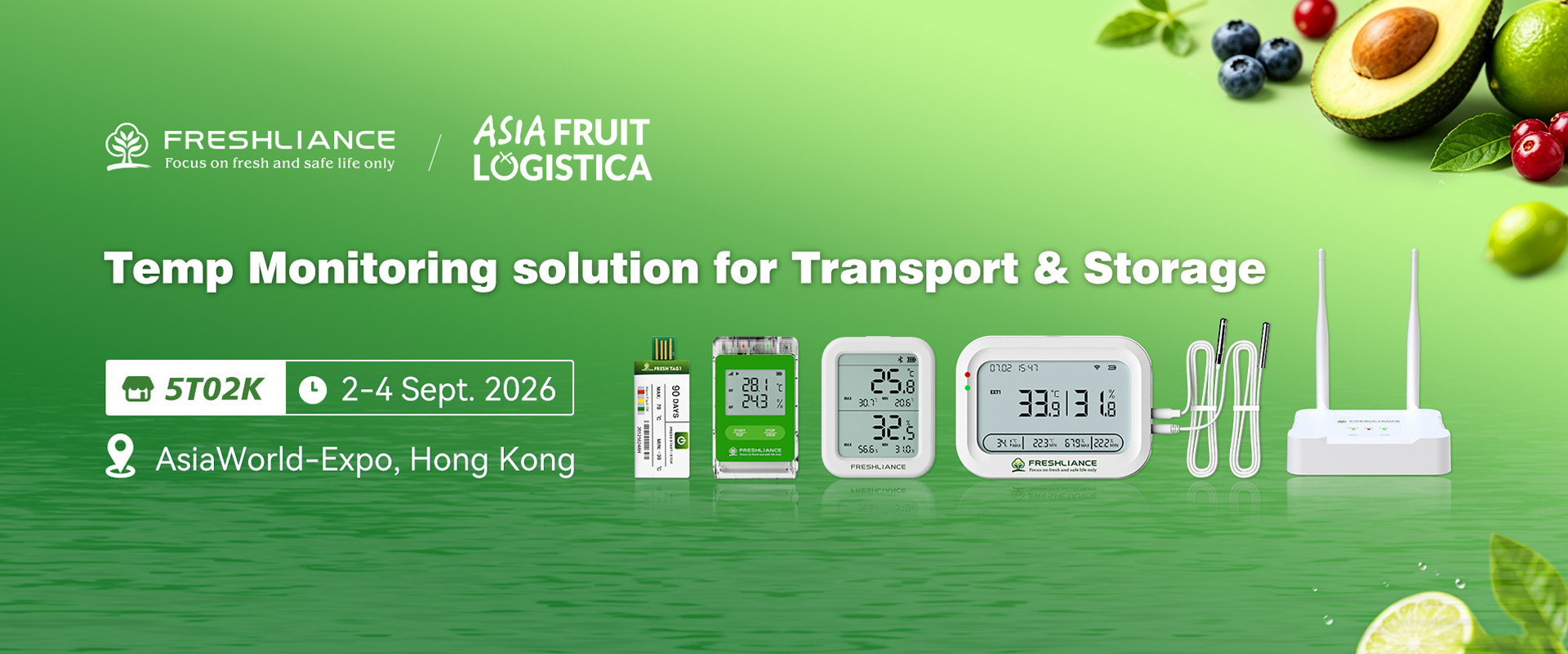 مرحباً بكم في جناح شركة Freshliance في معرض ASIA FRUIT LOGIS