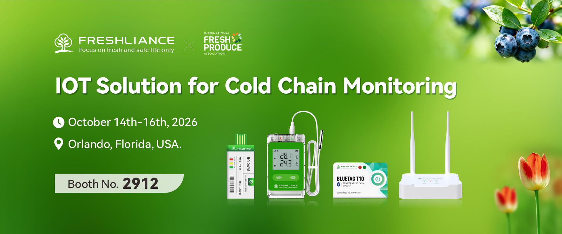مرحبًا بكم في جناح شركة Freshliance في معرض الرابطة الدولية 